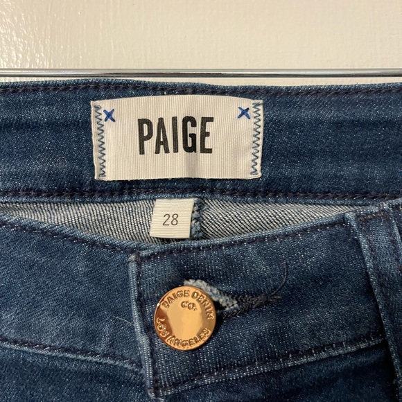 Paige Blue Demi Boot(cropped) Jeans, size 28 - Picture 3 of 3